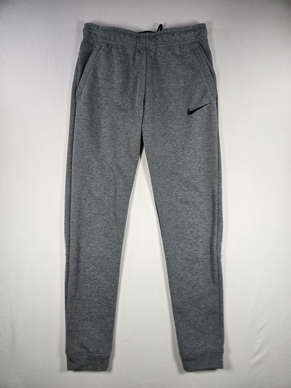 Nike Dri-FIT Grey Tapered Training Joggers Sweatpants Men’s Size Small